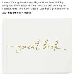 Lamares wedding guestbook